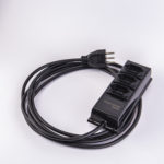 EXTENSÃO ELÉTRICA 03 TOMADAS, CABO FLEX PP 3 X 1MM 5M COM PLUG INJETADO 10A