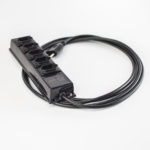 EXTENSÃO ELÉTRICA 05 TOMADAS, CABO FLEX PP 3X1,00MM 05M COM PLUG INJETADO 10A