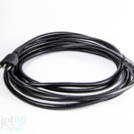 EXTENSÃO ELÉTRICA 3M CABO FLEX PP 3X1,5MM COM PLUG INJETADO 10A