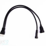 ADAPTADOR ELÉTRICO TRIPOLAR PARALELO, 2 FÊMEAS 10A X  1 MACHO 20A, 60CM